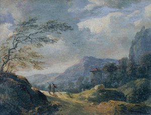 Petit paysage de montagne - Johann Christian Brand
