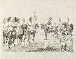 Cuirassiers autrichiens, début du 19e siècle