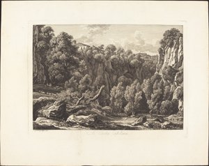 À Cività Castellana - Johann Christian Reinhart