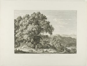 Château de Gandolfo - Johann Christian Reinhart