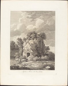 Tombeau à Falerium, ville étrusque détruite