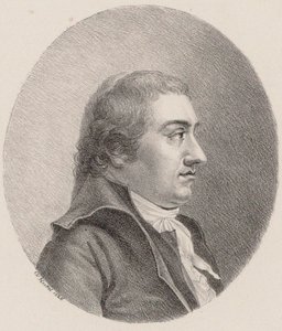 Portrait du compositeur Johann Rudolf Zumsteeg 1760-1802, 1826 - Johann Christoph Heckel
