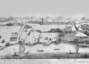 Ville de Goa, vers 1780
