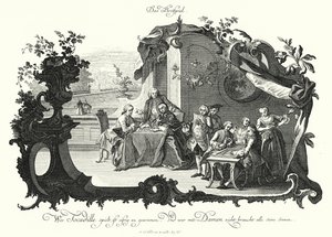 Jeux de société (gravure)