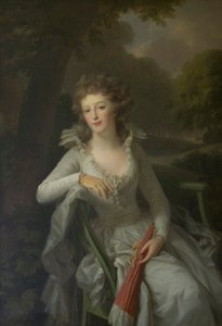 Portrait de Jacoba Margaretha Maria Boreel ( -1816) - Johann Friedrich August Tischbein