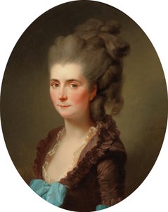Portrait de la marquise de Chambray, née Vernier de Joyencourt, 1776 - Johann Friedrich August Tischbein