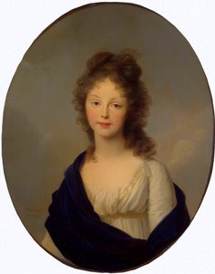 Portrait de la reine Louise de Prusse - Johann Friedrich August Tischbein