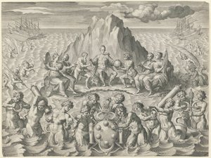 Allégorie de Francesco II de Médicis - Johann Friedrich Greuter