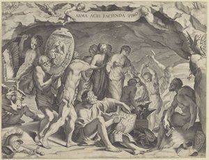 La forge de Vulcain - Johann Friedrich Greuter