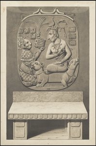 Une collection des œuvres originales de Waldeck sur la Mésoamérique, Boîte 13 de 22 - Johann Friedrich Maximilian von Waldeck