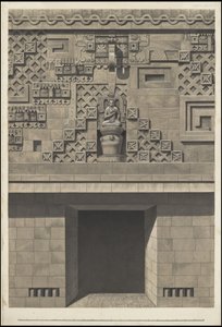 Une collection des œuvres originales de Waldeck sur la Mésoamérique, Boîte 17 de 22 - Johann Friedrich Maximilian von Waldeck