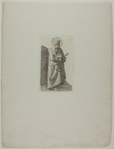 Saint Philipp Neri avec croix et livre