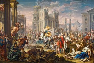 La mort sacrificielle de Marcus Curtius