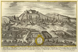 Brno, vers 1740