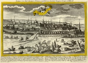 Olomouc, vers 1740 - Johann Georg Ringlin