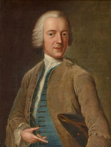 Autoportrait, vers 1744 - Johann Georg Ziesenis the Younger