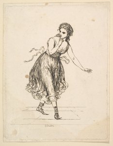 Femme Seule, de la série Le Couple Dansant Vigano