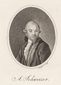 Portrait du compositeur Anton Schweitzer 1735-1787, 1785 - Johann Gottfried Scheffner