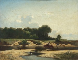 La course de chevaux - Johann Gualbert Raffalt