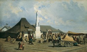 Place du marché à Szolnok