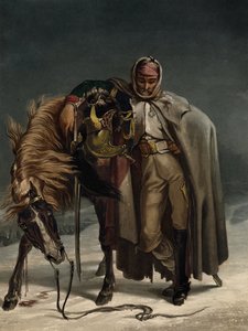 Dragon des gardes suisses à la campagne russe