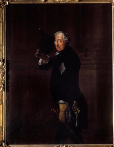 Portrait de Frédéric II dit Frédéric le Grand, roi de Prusse - Johann Heinrich Francke