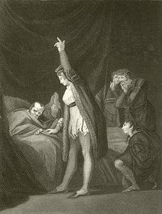 La mort du cardinal Beaufort - Johann Heinrich Füssli