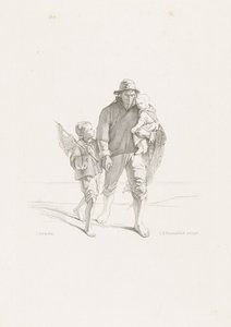 Le long du cimetière
Les enfants de la mer (série) - Johann Heinrich Maria Hubert Rennefeld