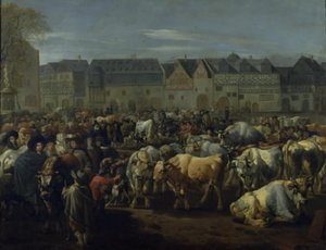 Une foire aux bestiaux
