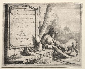 Série de bergers de Johann Heinrich Roos, 1665
