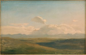 Paysage montagneux italien