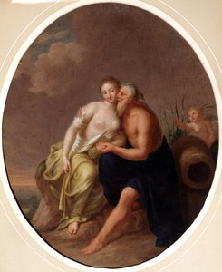 Le dieu des fleuves et une nymphe