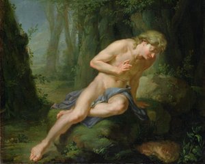 Narcisse, vers 1770 - Johann Heinrich Tischbein
