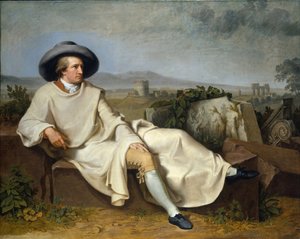 Goethe en Campagne, 1787 - Johann Heinrich Wilhelm Tischbein