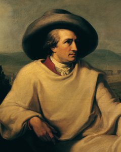 Johann Wolfgang von Goethe (1749-1832) dans la Campagna, vers 1790 (détail)