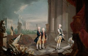 Les fils de Frédéric II de Hesse-Cassel Landgrave, 1770-1829