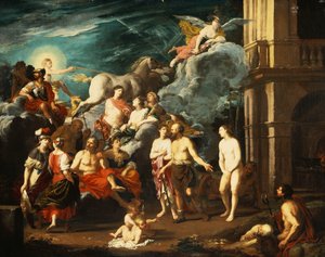 La présentation de Pandore par Vulcain