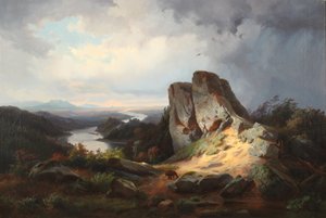 Paysage occidental 1853