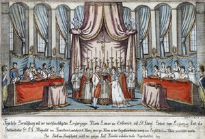 Marie-Louise épousa Napoléon par procuration à Vienne, avec l