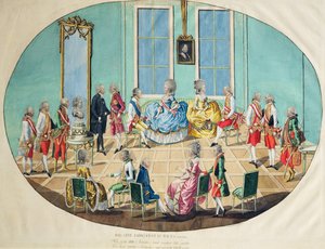 Célébration du Nouvel An à Vienne en 1782