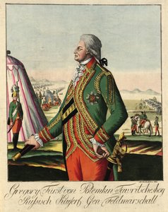 Prince Grigory Alexandrovich Potyomkin 1739-1791, vers 1790 - Johann Hieronymus Loeschenkohl