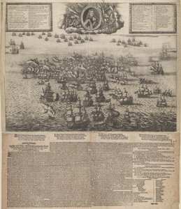 Bataille de la baie de Køge en juillet 1677 - Johann Husman