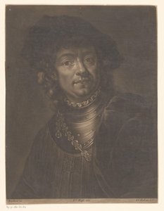 Portrait de Rembrandt van Rijn