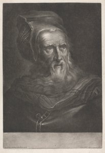 Homme portant un chapeau - Johann Jacobus Haid