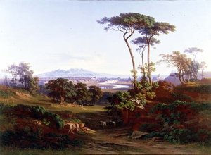 Vue de Rome - Johann Jakob Frey