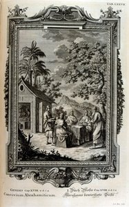 Abraham visité par des anges