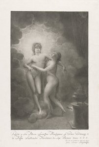 Allégorie sur le mariage de Guillaume V et Wilhelmine de Prusse, 1767