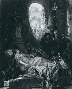 La fausse morte Julia Capulet - Johann Klaus