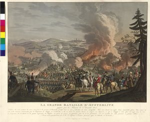 Bataille de Slavkov u Brna le 2 décembre 1805