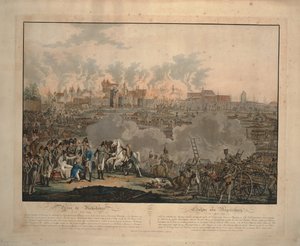 La bataille de Ratisbonne le 23 avril 1809, 1809 - Johann Lorenz Rugendas the Younger